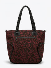 Strass Shopper XXL mit Leoprint – Große Umhängetasche – in großen Größen von CurvyRausch. Stylische Plus Size Fashion für kurvige Frauen.