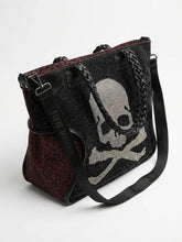 Strass Shopper XXL mit Leoprint – Große Umhängetasche – in großen Größen von CurvyRausch. Stylische Plus Size Fashion für kurvige Frauen.