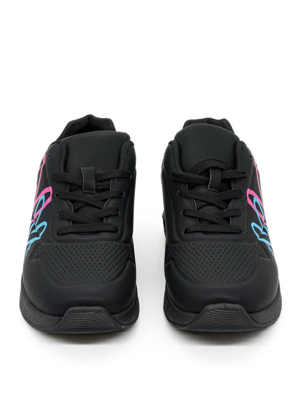 Stylische Sneaker mit Graffiti-Design – zweite Ansicht