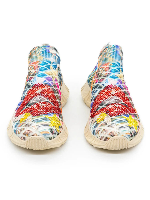 Stylische Sockensneaker Kiss Mouth – zweite Ansicht