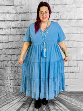 Uni - Kleid mit Rückendekor - CurvyRausch - Neuheit - Plus Size Damenmode