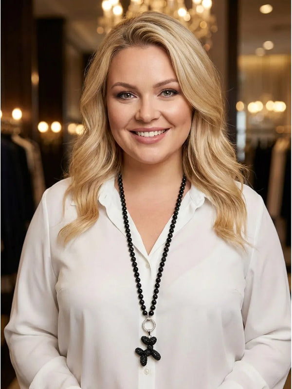 Varioketten Set – Strass Luftballon - Hund – in großen Größen von CurvyRausch. Stylische Plus Size Fashion für kurvige Frauen.