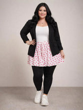 Verlängerungsrock mit Herzchen – in großen Größen von CurvyRausch. Stylische Plus Size Fashion für kurvige Frauen.