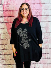 Vincenzo Allocca Tunika – Strass & A - Linie – in großen Größen von CurvyRausch. Stylische Plus Size Fashion für kurvige Frauen.