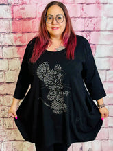 Vincenzo Allocca Tunika – Strass & A - Linie – in großen Größen von CurvyRausch. Stylische Plus Size Fashion für kurvige Frauen.