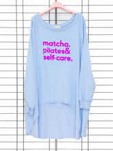 Vokuhila Sweatshirt mit Statement Print – in großen Größen von CurvyRausch. Stylische Plus Size Fashion für kurvige Frauen.