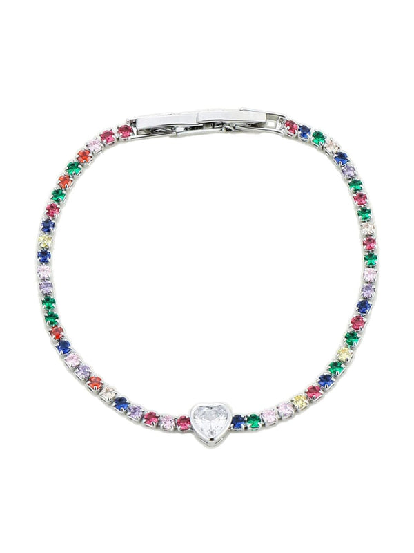 Armband mit Herz-Zirkon – zweite Ansicht