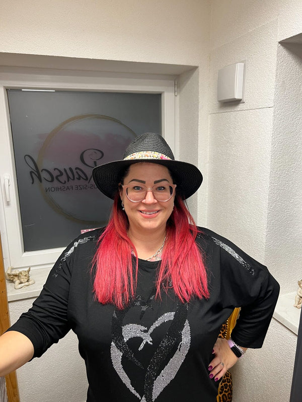 Boho Hut mit Quasten – in großen Größen von CurvyRausch. Stylische Plus Size Fashion für kurvige Frauen.