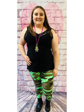Camouflage - Hosen in Neon | 3 Farben - CurvyRausch - Plus Size Damenmode