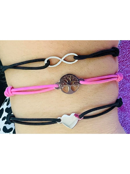 Dünne Elastische Armbänder Aus Schmucksteinen Produktbild-Vorschau 6