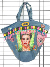 Frida Kahlo Shopper – Exklusive Boutique Ware - CurvyRausch - Plus Size Damenmode