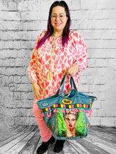 Frida Kahlo Shopper – Exklusive Boutique Ware - CurvyRausch - Plus Size Damenmode