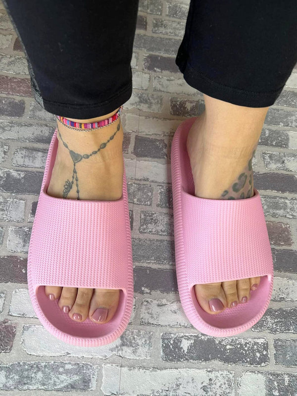 Rosa Träumchen Schlappen von Appela Pummys | 36 - 40 – zweite Ansicht
