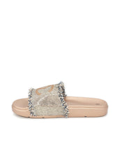 Sandalen mit Strass und Franzen - CurvyRausch - Plus Size Damenmode