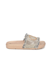 Sandalen mit Strass und Franzen - CurvyRausch - Plus Size Damenmode