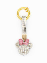 Schlüssel - / Taschenanhänger mit Mäusle mit Schleifle - 3 Farben - CurvyRausch - Plus Size Damenmode