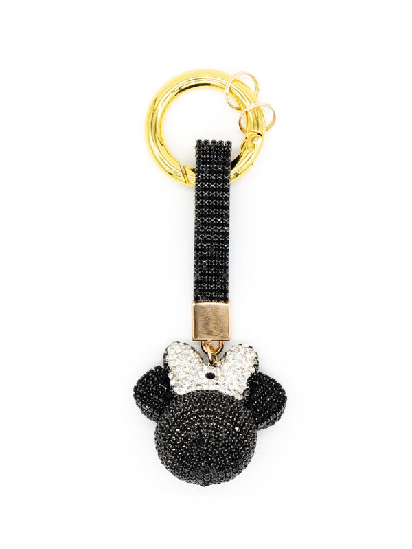Schlüssel - / Taschenanhänger mit Mäusle mit Schleifle - 3 Farben - CurvyRausch - Plus Size Damenmode