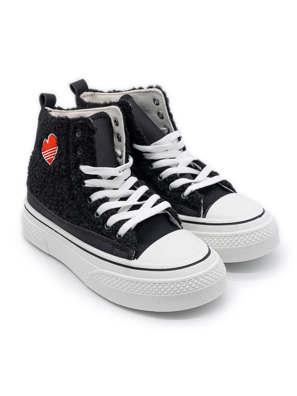 Schuhe "Herz" im Vans - Stil | 37 - 41 – in großen Größen von CurvyRausch. Stylische Plus Size Fashion für kurvige Frauen.