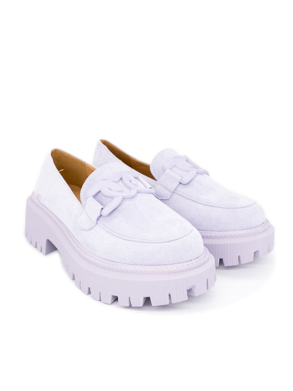 Slipper in Flieder | Gr. 36 - 41 – in großen Größen von CurvyRausch. Stylische Plus Size Fashion für kurvige Frauen.
