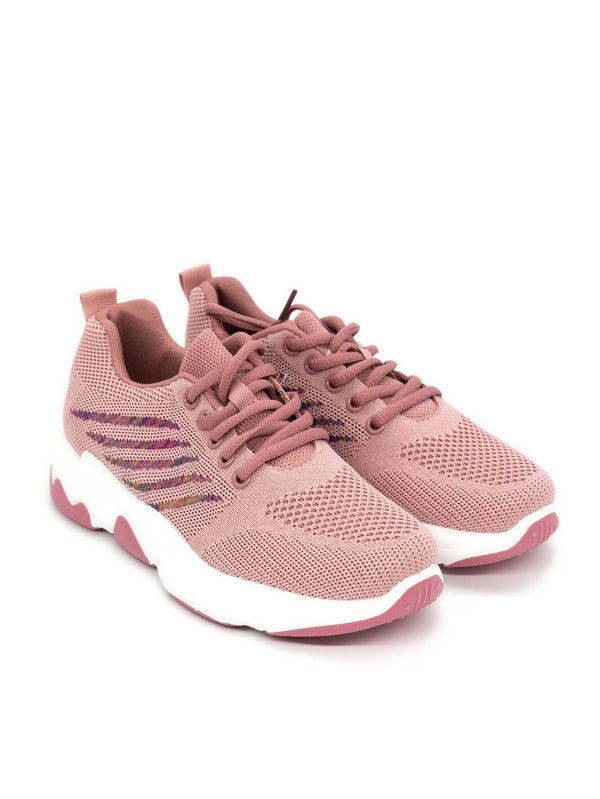 Sneaker in altrosa | 36 - 41 – in großen Größen von CurvyRausch. Stylische Plus Size Fashion für kurvige Frauen.