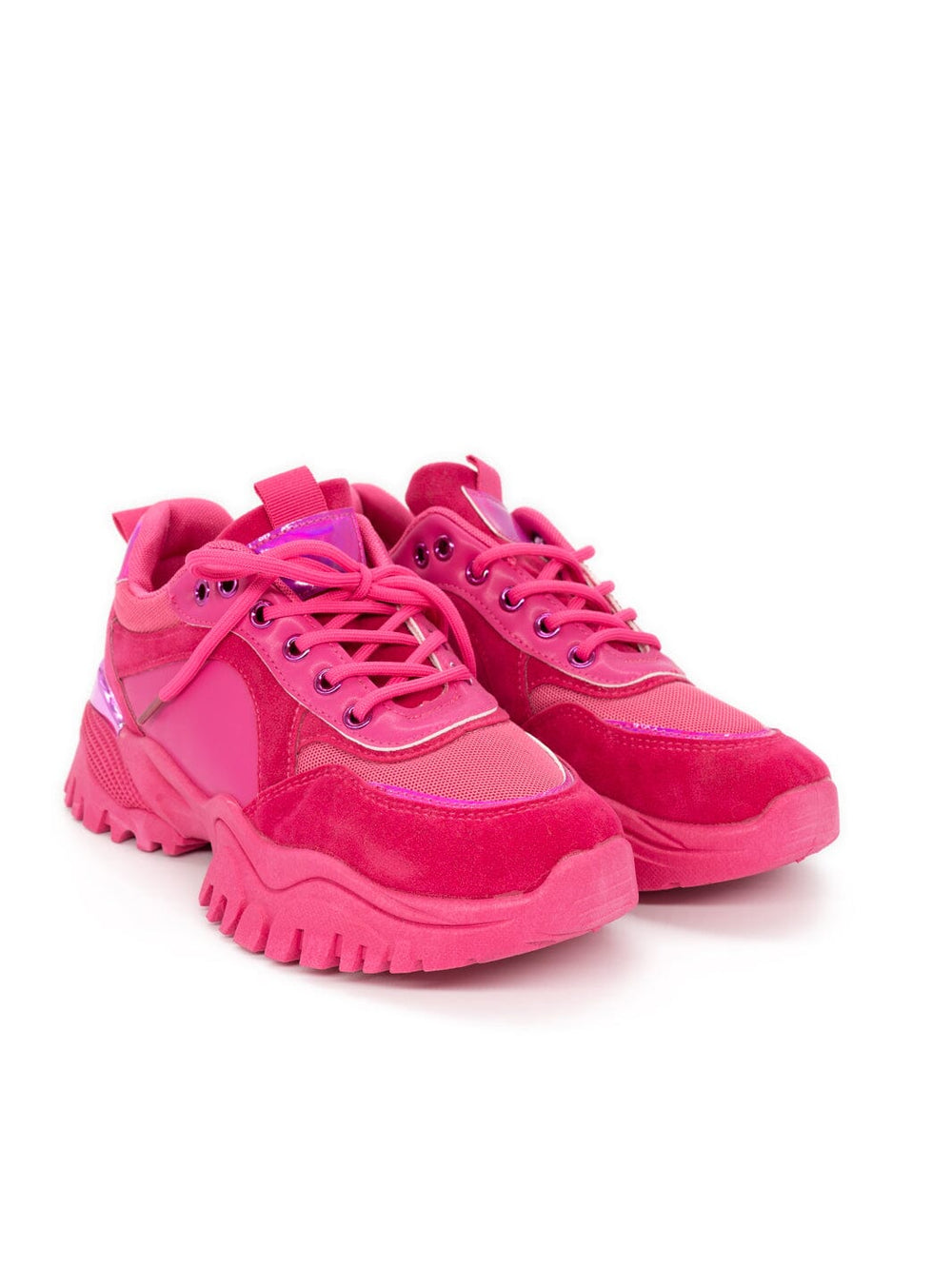 Sneaker in pink – in großen Größen von CurvyRausch. Stylische Plus Size Fashion für kurvige Frauen.