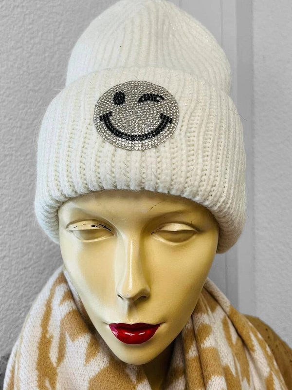 Super schöne Mütze mit Smiley – zweite Ansicht