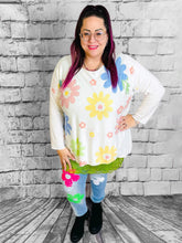 Trendige 'Sexy Woman' Jeans mit Blumenprint - CurvyRausch - Plus Size Damenmode