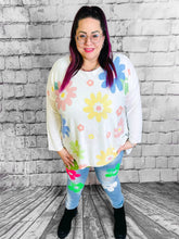 Trendige 'Sexy Woman' Jeans mit Blumenprint - CurvyRausch - Plus Size Damenmode